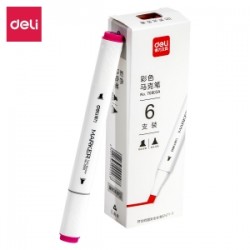 MARKER SKETCH DELI 125 FLUORESCENTNO ROZE 70803A-125