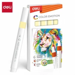 MARKER DELI AKRILNI SVETLO ŽUTI COLOR EMOTION EC193A-Light Yellow
