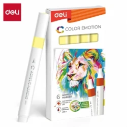 MARKER DELI AKRILNI LIMUN ŽUTI COLOR EMOTION EC193A-Lemon Yellow