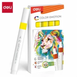 MARKER DELI AKRILNI ŽUTI COLOR EMOTION EC193A-Yellow