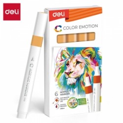 MARKER DELI AKRILNI NARANDŽASTO ŽUTI COLOR EMOTION EC193A-Orange Yellow