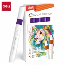 MARKER DELI AKRILNI TAMNO LJUBIČASTI COLOR EMOTION EC193A-Dark Violet