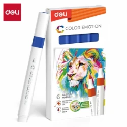 MARKER DELI AKRILNI PLAVI COLOR EMOTION EC193A-Blue