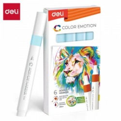 MARKER DELI AKRILNI SVETLO PLAVI COLOR EMOTION EC193A-Light Blue