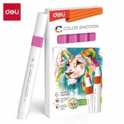 MARKER DELI AKRILNI INTENZIVNO ROZE COLOR EMOTION EC193A-Deep Pink