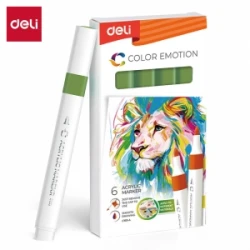 MARKER DELI AKRILNI MAHOVINA ZELENI COLOR EMOTION EC193A-Moss Green