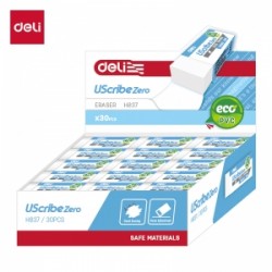 GUMICA DELI USCRIBE ZERO - EKO PVC 60x22x12mm BELA EH837