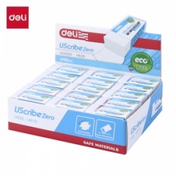 GUMICA DELI USCRIBE ZERO - EKO PVC 41x19x11mm BELA EH836