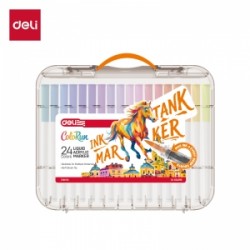 AKRILNI MARKERI DELI 1/24 SA ČETKICOM EC199-24