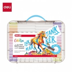 AKRILNI MARKERI DELI 1/48 SA ČETKICOM EC199-48