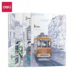 SVESKA DELI B5 EVA KORICE CIVIC LANDSCAPE 128 lista, 70g papir, DIKTO EN317