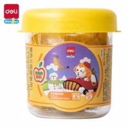 MASA ZA MODELIRANJE DELI ŽUTA 113g SA JEDNIM ŠABLONOM suši se na vazduhu