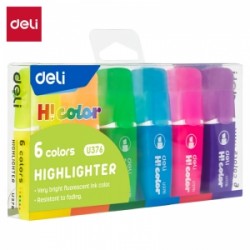 SIGNIR - TEKSTMARKER DELI HICOLOR MINI 1/6