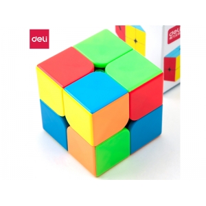 RUBIKOVA KOCKA DELI EASY 2 NIVOA 50x50x50mm 74521