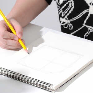 BLOK ZA CRTANJE DELI Sketch book, B5, 40 lista, 100g EN025